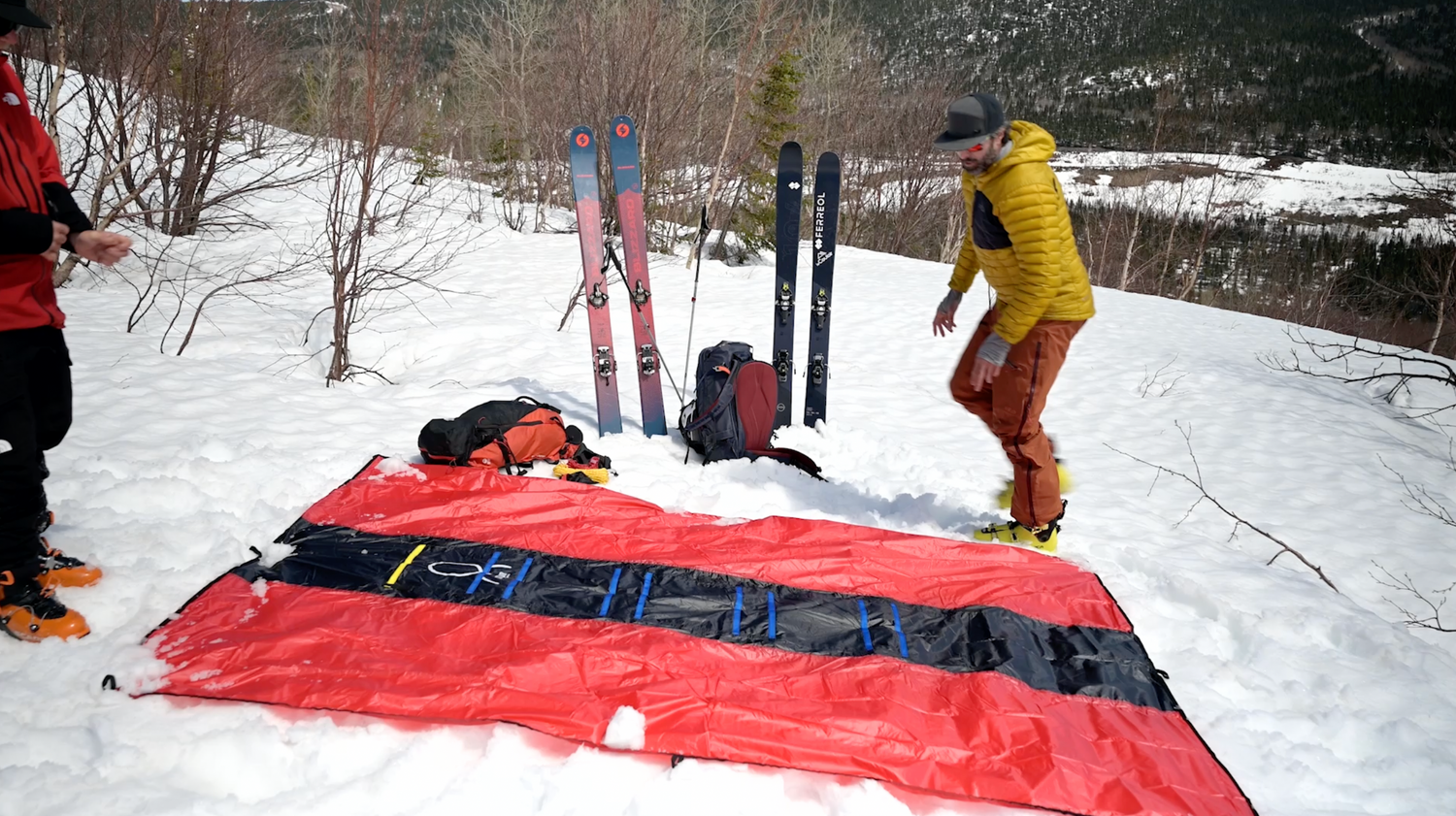 ORO-ski-touring-tarp-emergency-camping-mountains-stellar-bivouac
